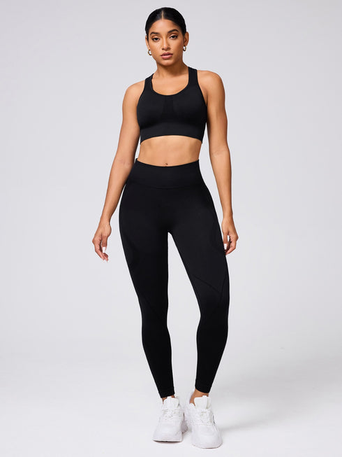Round Neck Wide Strap Tank and Leggings Active Set - Odaingerous